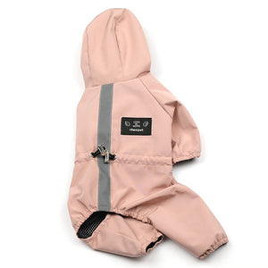 Reflective Strip Raincoat for Dogs Waterproof Clothes for Dogs Rain on The Dog Universal Season Small Pet Puppy Cloth Raincoats
