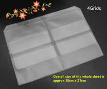 Load image into Gallery viewer, Scrapbooking Cutting Dies Organizer Stencil Stamps Collection Album Storage Book PU Leather Cover PVC Inner Sheets and Pockets
